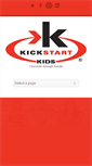 Mobile Screenshot of kickstartkids.org